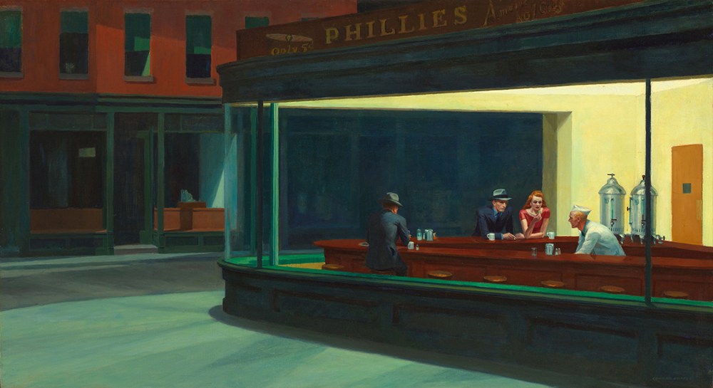 Noctámbulos de Edward Hopper